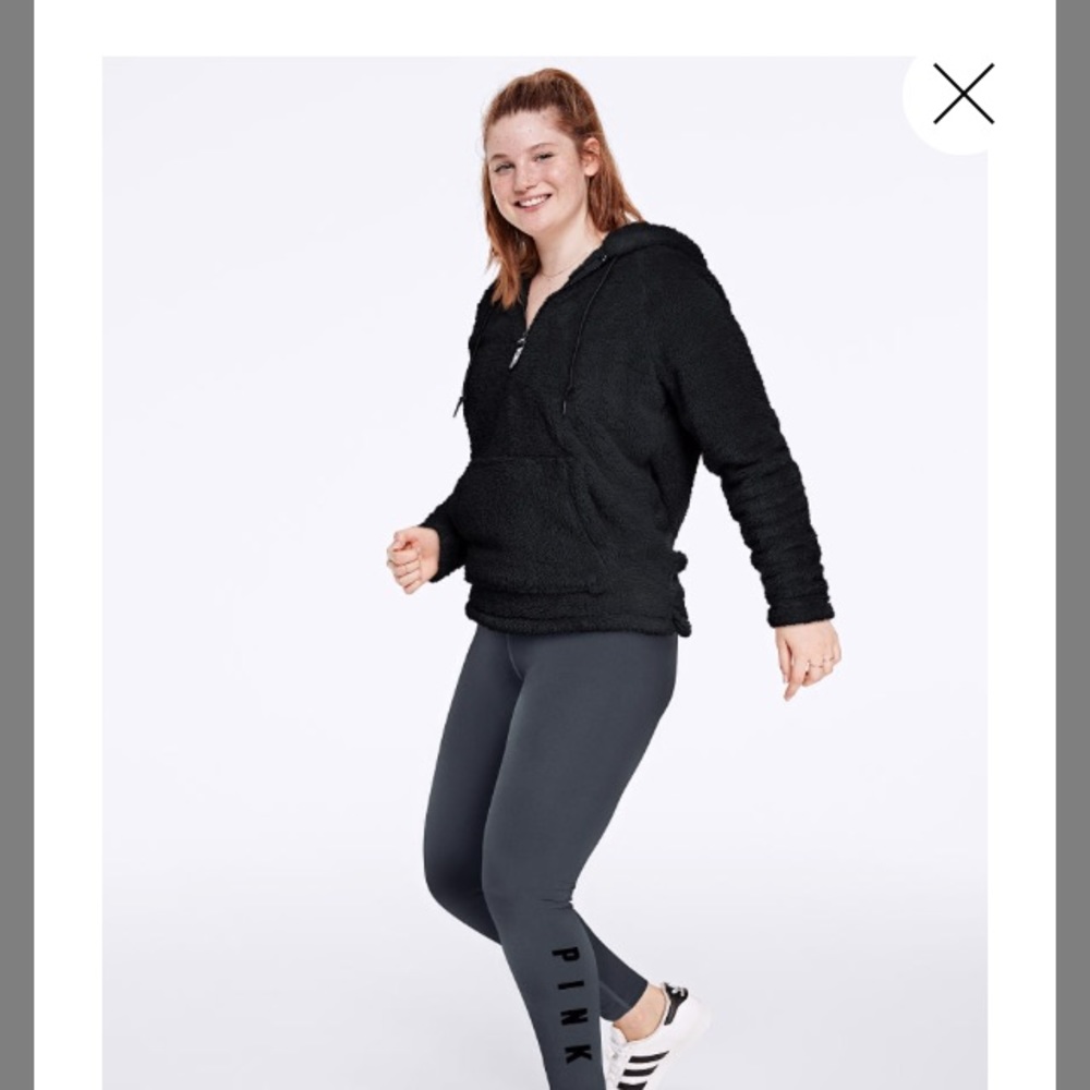 Nip Vs Pink Teddy Sherpa Pullover - image 4